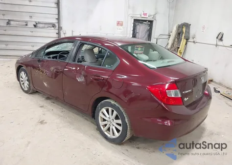 2012 Honda Civic Ex z USA, uszkodzony, nr VIN 19XFB2F87CE390815